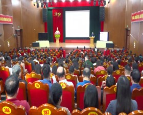 Huyện ủy Thạch Thất tập huấn kỹ năng viết bài chính luận bảo vệ nền tảng tư tưởng của Đảng