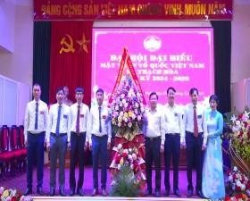 Đại hội đại biểu Ủy ban MTTQ xã Thạch Hòa, nhiệm kỳ 2024- 2029