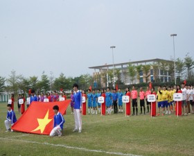 Khai mạc giải Bóng đá Thanh niên huyện Thạch Thất năm 2024