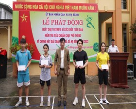 Trên 1.500 vận động viên các xã Hạ Bằng, Tân Xã, Phú Kim hưởng ứng Ngày chạy Olympic vì sức khỏe toàn dân năm 2023