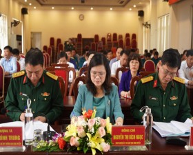 Tổng kết công tác Giáo dục QPAN, công tác Phòng không nhân dân năm 2022; triển khai kế hoạch công tác năm 2023