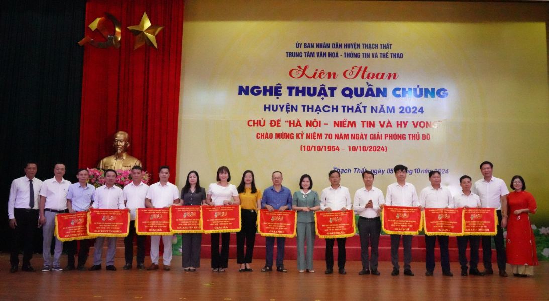 Ấn tượng Liên hoan nghệ thuật quần chúng huyện Thạch Thất năm 2024