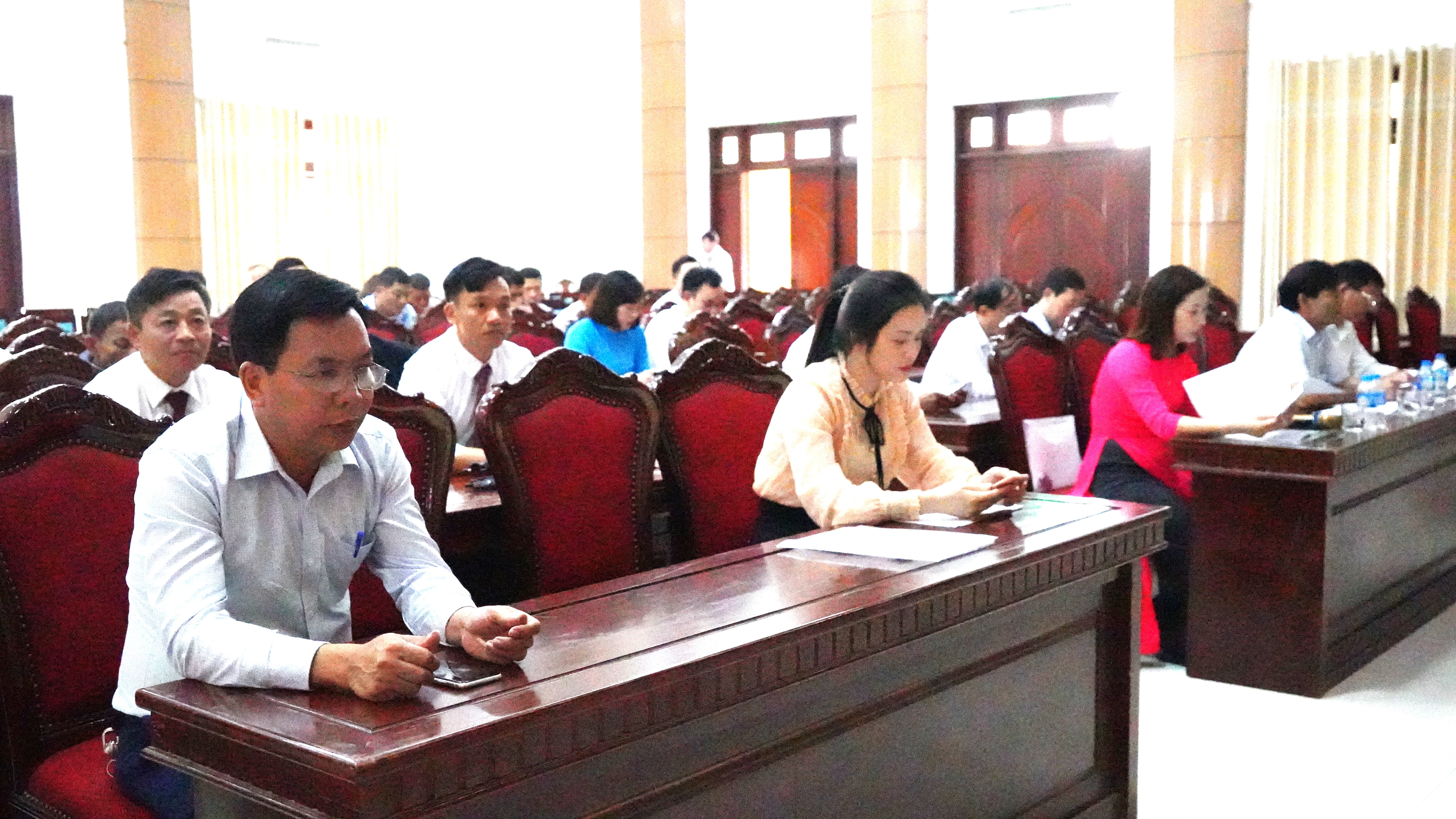 Thạch Thất: Chung khảo Hội thi báo cáo viên, tuyên truyền viên cơ sở năm 2024