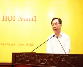 Thạch Thất: Giao ban công tác quản lý đất đai, trật tự xây dựng, giải phóng mặt bằng