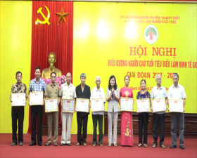  Biểu dương người cao tuổi làm kinh tế giỏi giai đoạn 2018-2023