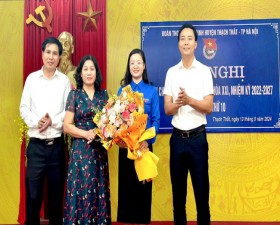 Kiện toàn chức danh Bí thư Huyện Đoàn Thạch Thất