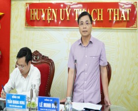 Tổ công tác số 3- Thành đoàn Hà Nội kiểm tra công tác chuẩn bị tổ chức Đại hội đại biểu Hội LHTN huyện nhiệm kỳ 2024- 2029