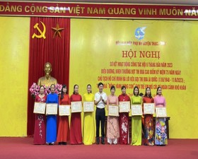  Hội LHPN huyện Thạch Thất sơ kết hoạt động công tác Hội 6 tháng đầu năm 2023