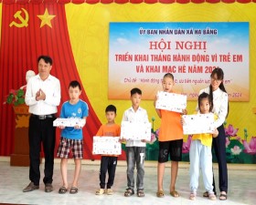 Xã Hạ Bằng: Nhiều hoạt động ý nghĩa thiết thực nhân ngày Quốc tế thiếu nhi 1/6