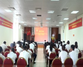 Chi cục Thuế khu vực Thạch Thất- Quốc Oai sơ kết công tác thuế 6 tháng đầu năm 2024