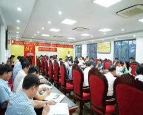 Ban Chỉ đạo 35 huyện Thạch Thất sơ kết công tác 6 tháng đầu năm 2024