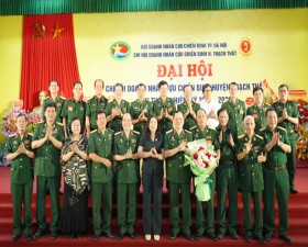 Đại hội Chi hội Doanh nhân Cựu chiến binh huyện Thạch Thất lần thứ 3, nhiệm kỳ 2024- 2029