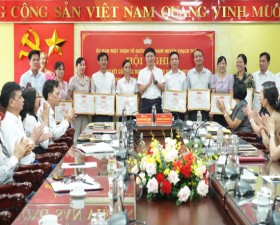 Ủy ban MTTQ huyện Thạch Thất sơ kết công tác Mặt trận 6 tháng đầu năm 2023