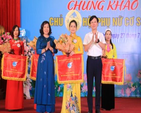 Sôi nổi Vòng chung khảo Hội thi “Chủ tịch Hội phụ nữ cơ sở giỏi huyện Thạch Thất” năm 2023