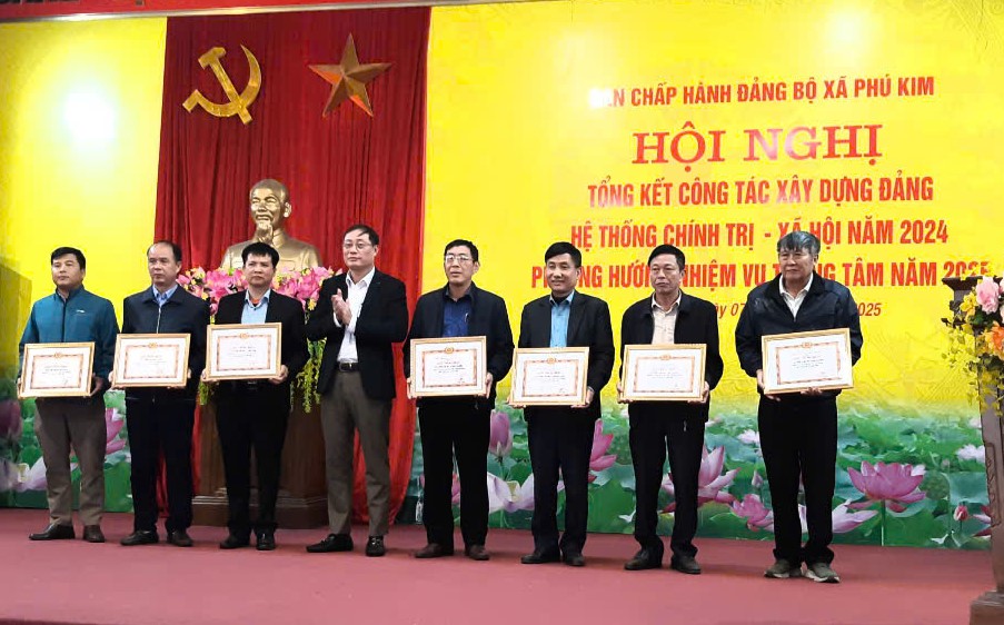 Phú Kim tổng kết công tác Xây dựng Đảng năm 2024