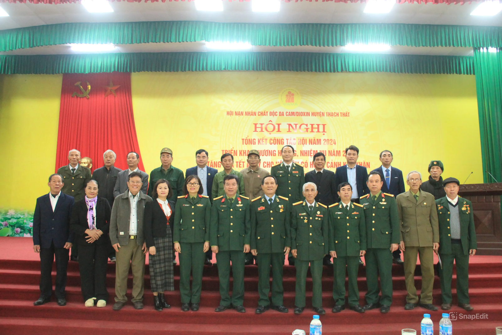 46 hội viên, con hội viên Hội nạn nhân chất độc da cam/dioxin được trao quà trước thềm Tết nguyên đán Ất Tỵ 2025