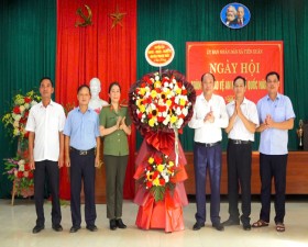 Rộn ràng Ngày hội Toàn dân bảo vệ an ninh Tổ quốc tại xã Tiến Xuân năm 2024