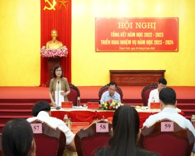 Thạch Thất: Tổng kết năm học 2022 - 2023, triển khai nhiệm vụ năm học 2023 - 2024