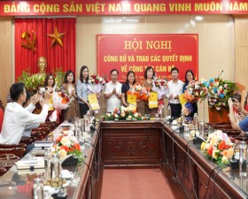 Công bố Quyết định bổ nhiệm, điều động cán bộ quản lý các trường Mầm non