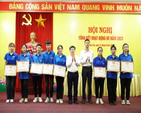 Xã Đồng Trúc tổng kết hoạt động Hè năm 2023