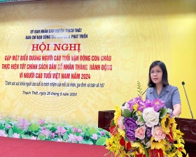 Thạch Thất biểu dương 90 người cao tuổi vận động con cháu thực hiện tốt chính sách dân số