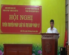 Cẩm Yên gần 200 đại biểu được tuyên truyền, trợ giúp pháp lý