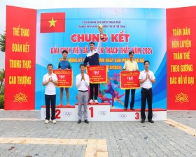 Chung kết giải chạy việt dã huyện Thạch Thất năm 2024