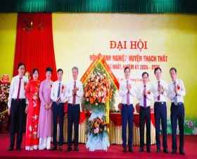 Đại hội Hội Doanh nghiệp huyện Thạch Thất lần thứ I, nhiệm kỳ 2024- 2029