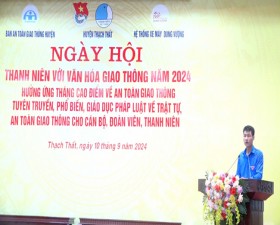 Ngày hội Thanh niên với văn hóa giao thông năm 2024