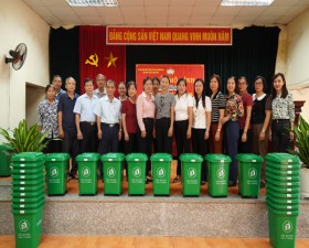 Xã Hương Ngải ra mắt mô hình “Thùng rác xanh”- Chung tay bảo vệ môi trường