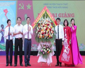 Thạch Thất tưng bừng khai giảng năm học mới