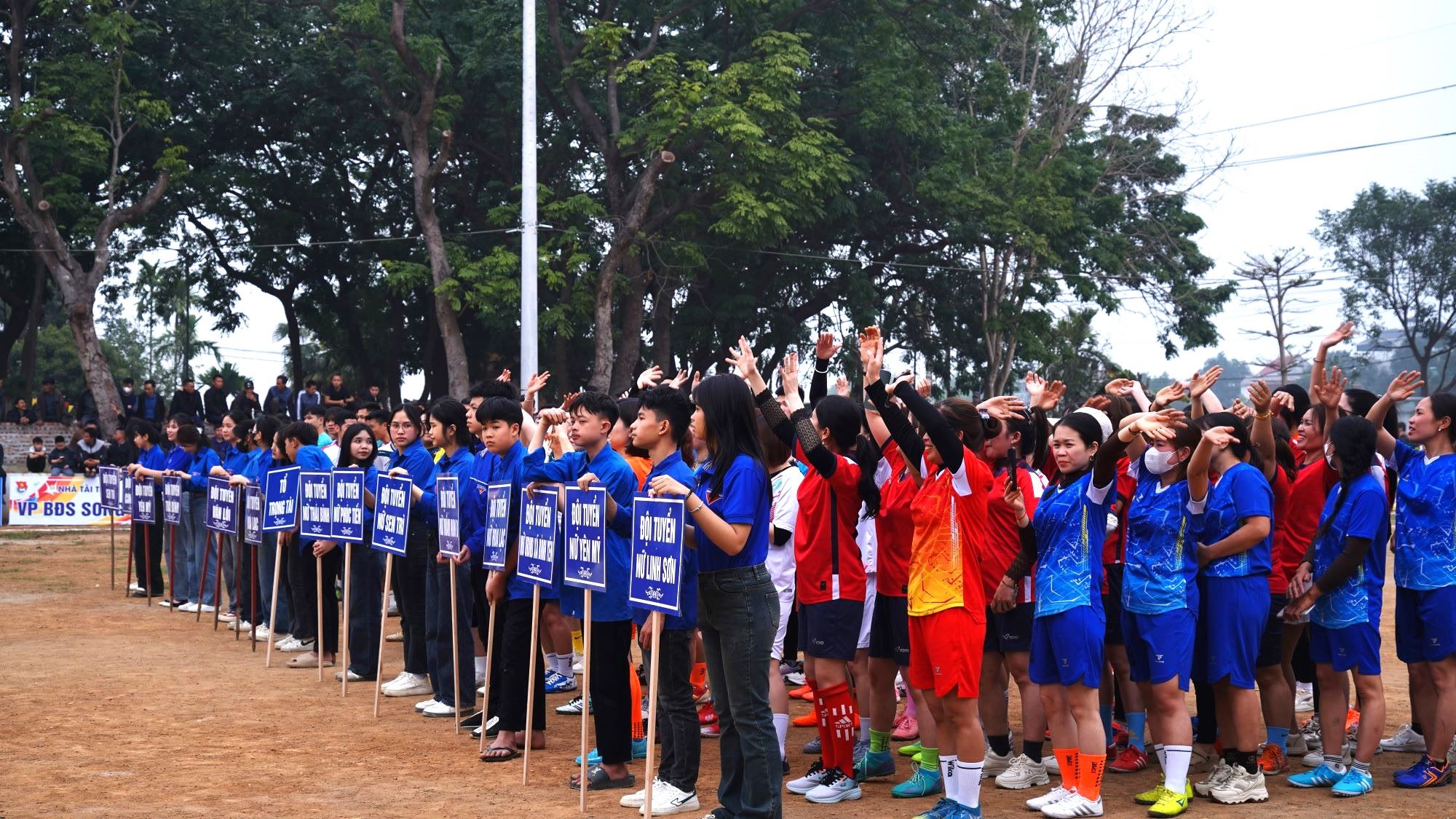 Xã Bình Yên: Khai mạc Giải Bóng đá Nam, Nữ trong khuôn khổ Đại hội TDTT lần thứ V