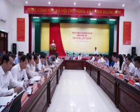 Hội nghị lần thứ 27 Ban Chấp hành Đảng bộ huyện Thạch Thất khóa XXIV, nhiệm kỳ 2020 - 2025