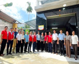 Khánh thành nhà Chữ thập đỏ tại xã Kim Quan, Lại Thượng