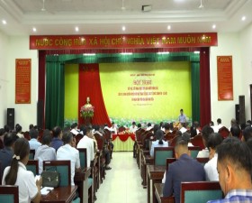 Hội nghị tiếp xúc, đối thoại của lãnh đạo huyện Thạch Thất với đại biểu nhân dân năm 2024