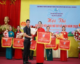 Sôi nổi Hội thi Cán bộ hội Phụ nữ cơ sở giỏi xã Canh Nậu năm 2023