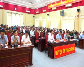 Huyện ủy Thạch Thất: Tăng cường sự lãnh đạo của Đảng đối với công tác phòng cháy, chữa cháy và cứu nạn, cứu hộ