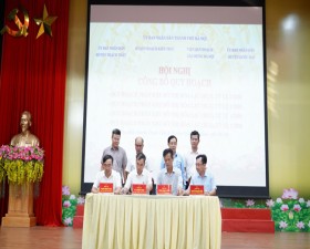 Hội nghị công bố công khai 4 đồ án quy hoạch phân khu đô thị Hoà Lạc (HL3; HL4; HL5; HL6)