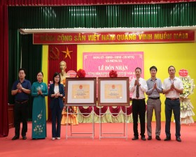 Phùng Xá đón nhận Bằng xếp hạng di tích lịch sử văn hóa Văn Chỉ và Miếu Cầu Cả