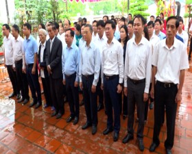 Lễ dâng hương tưởng niệm  Danh nhân văn hoá Trạng Bùng – Phùng Khắc Khoan