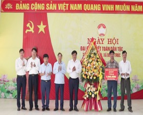 Rộn ràng Ngày hội Đại đoàn kết toàn dân tộc ở thôn Tam Cảnh- xã Đồng Trúc