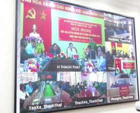 Đại biểu HĐND huyện Thạch Thất tiếp xúc cử tri chuyên đề về phòng cháy chữa cháy