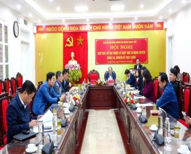 Đại biểu HĐND huyện Thạch Thất tiếp xúc cử tri trước kỳ họp thứ 19, HĐND huyện khóa XX