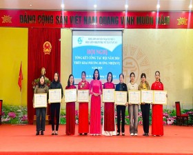 Hội Liên hiệp Phụ nữ xã Tân Xã hoàn thành toàn diện các nhiệm vụ năm 2024