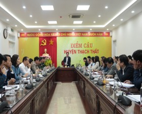 Thạch Thất giao ban công tác tuyển chọn, gọi công dân nhập ngũ năm 2025