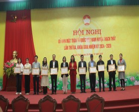 MTTQ các cấp huyện Thạch Thất tập trung xây dựng kế hoạch công tác năm 2025