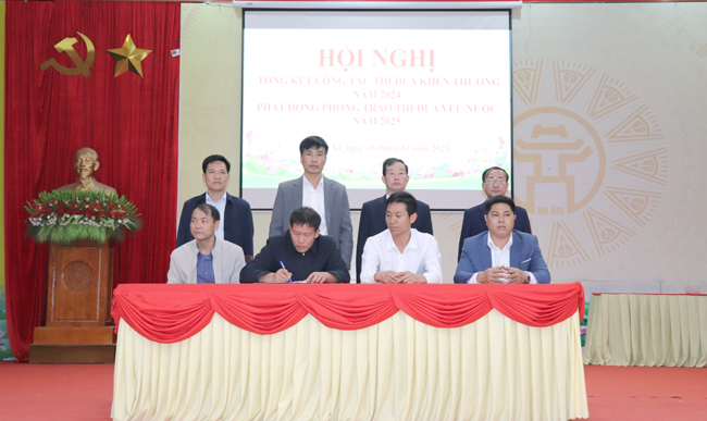  Xã Tân Xã-  Phát động phong trào thi đua năm 2025 với 11 chỉ tiêu trọng tâm