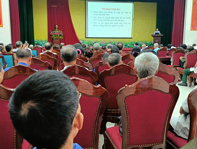 194 Người cao tuổi được tập huấn nghiệp vụ công tác Hội năm 2024