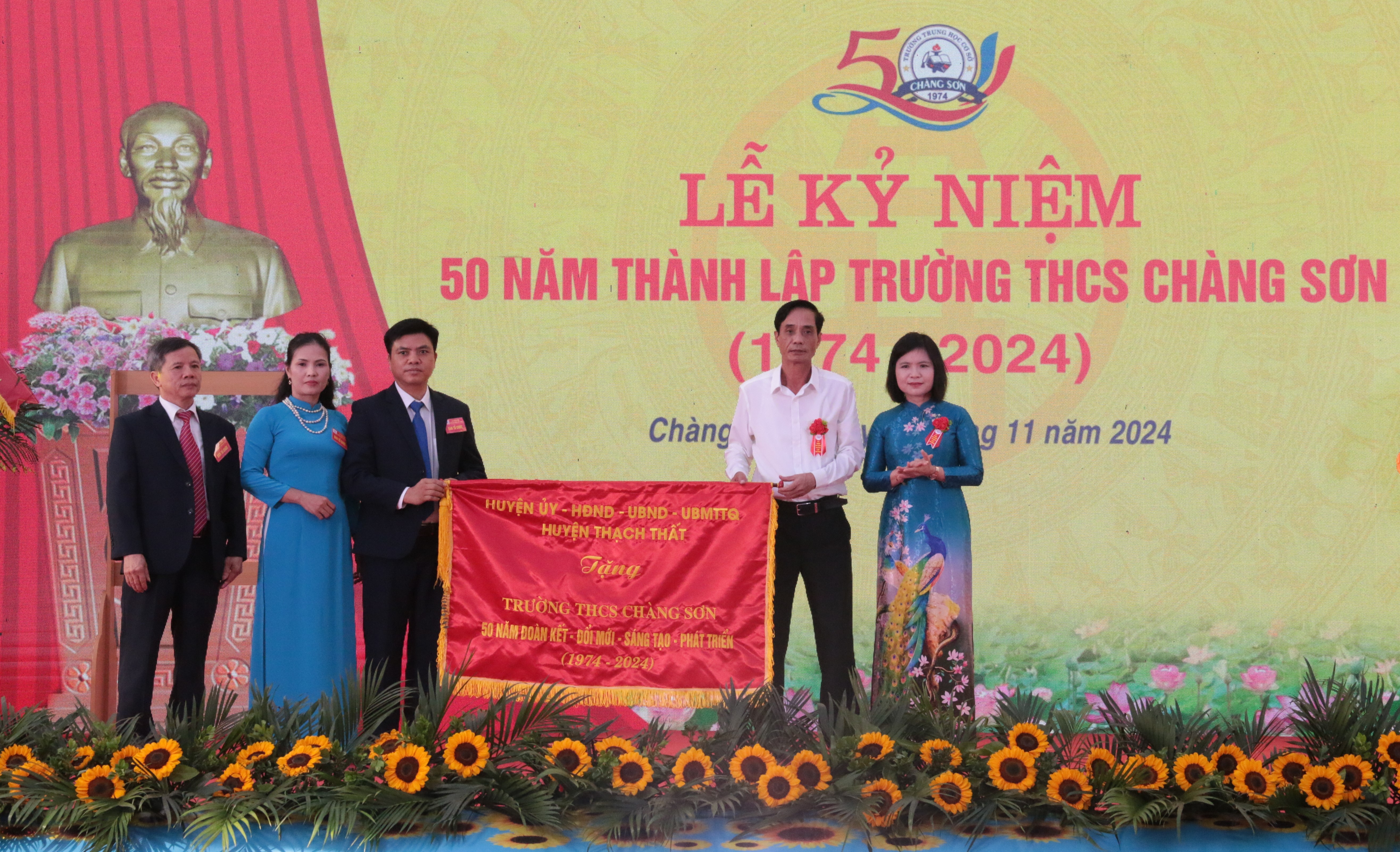 Trường THCS Chàng Sơn: 50 hành trình tự hào: “Phát huy truyền thống – Thắp sáng tương lai”