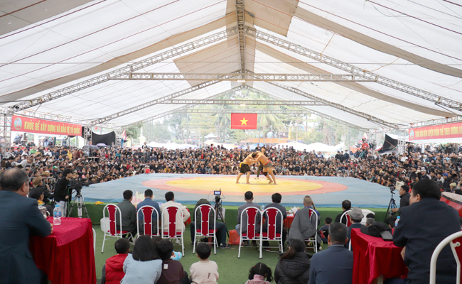 Hội vật truyền thống làng Khu Ba, xã Đồng Trúc năm 2025